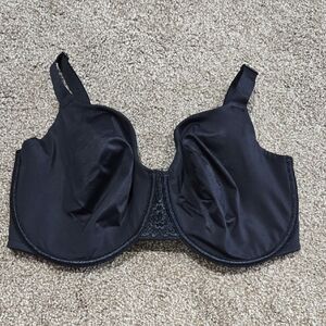 Vanity Fair Classic Black Bra‎ Size 36G